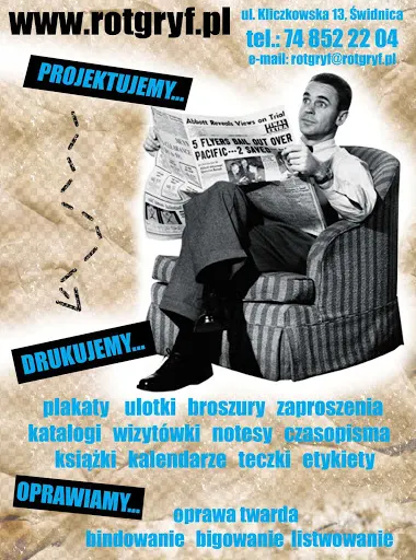 ROTGRYF / drukarnia / introligatornia / studio graficzne